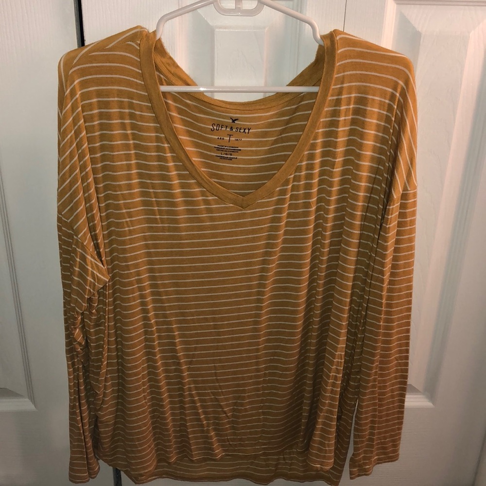 Striped Long Sleeve 💛